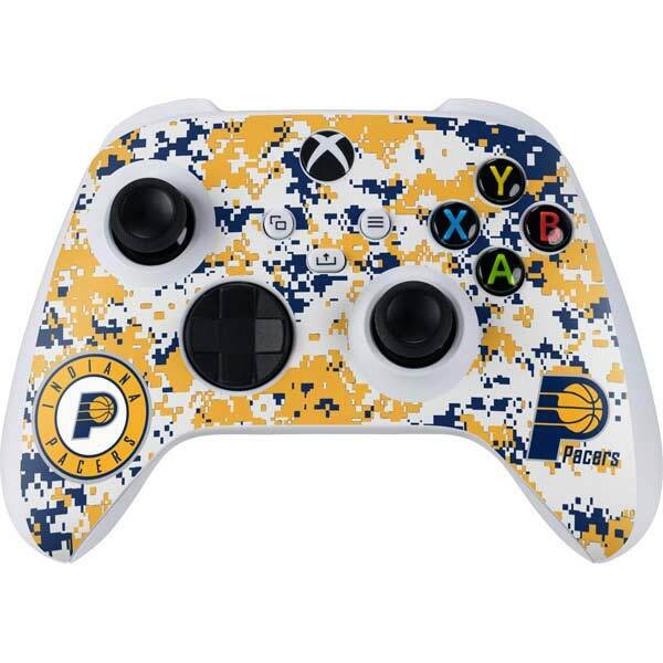 NBA Indiana Pacers Xbox Series S Controller Skin - Indiana Pacers Digi Camo