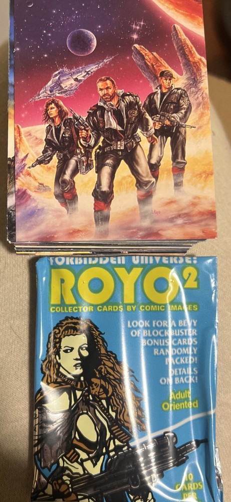 LUIS ROYO SERIES 2: FORBIDDEN UNIVERSE (Comic Images/1994) Complete Card Set