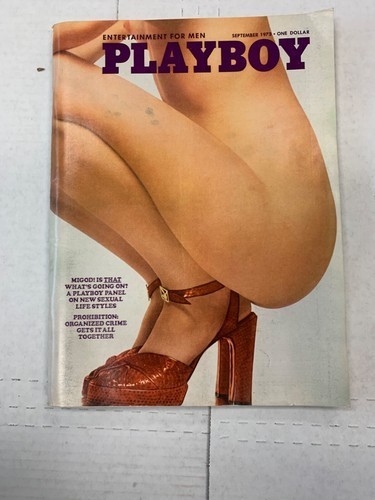 PLAYBOY MAGAZINE SEPTEMBER 1973 VARGAS GIRL GeRI GLASS centerfold. VG