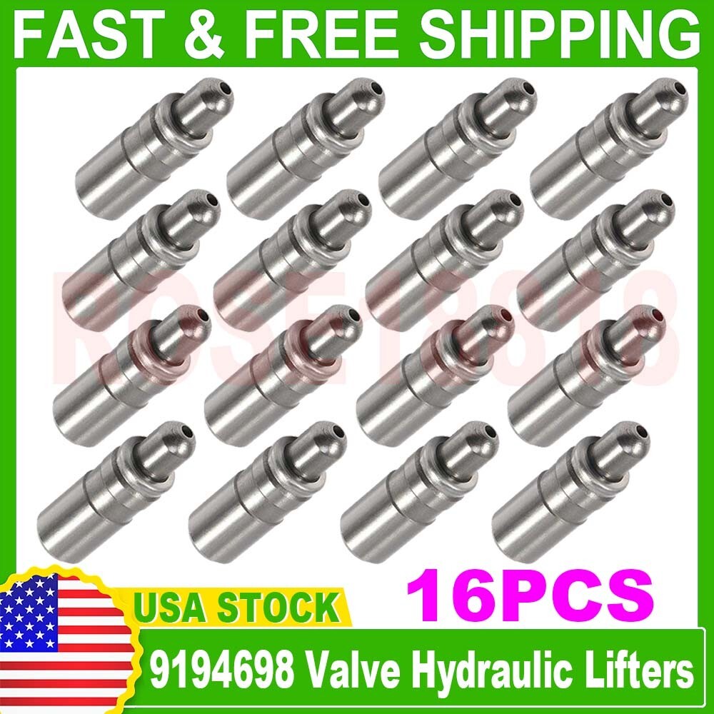 16 Lifters Lash Adjusters for Buick Chevy Pontiac Saturn 1.9L 2.0L 2.2L 2.4L US