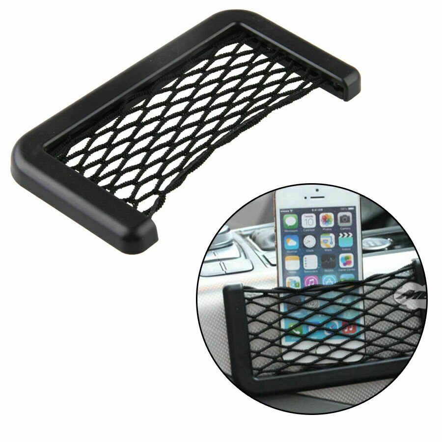 2個ユニバーサルカーネットポケットハンドバッグオーガナイザーシートサイド収納メッシュネットバッグ