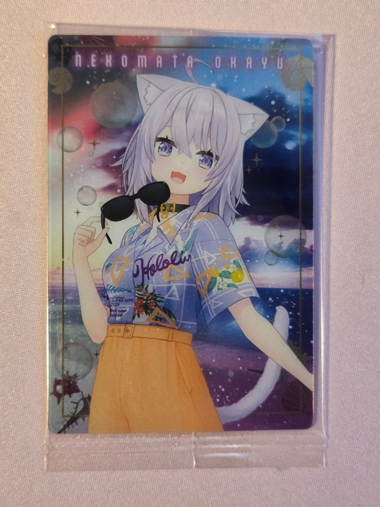 Hololive Super Expo Wafer Card Vol. 2 - Nekomata Okayu