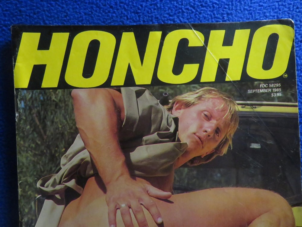Honcho Gay Themed Magazine  September  1985
