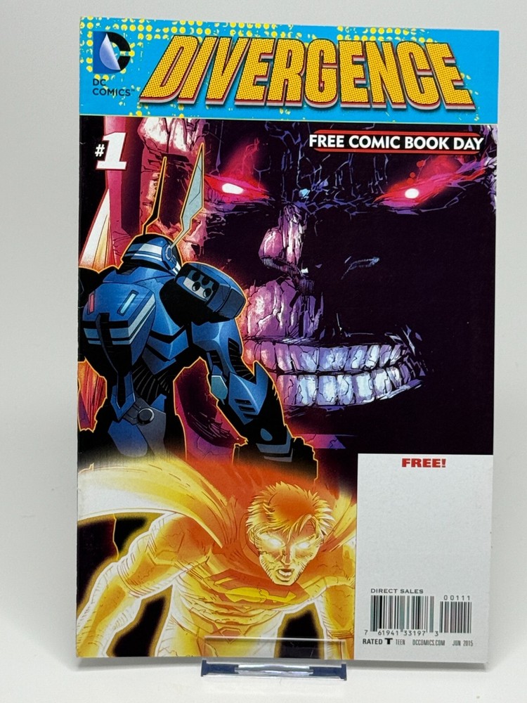 Divergence #1 DC Comics Free Comic Book Day 2015 Batman Superman Justice League