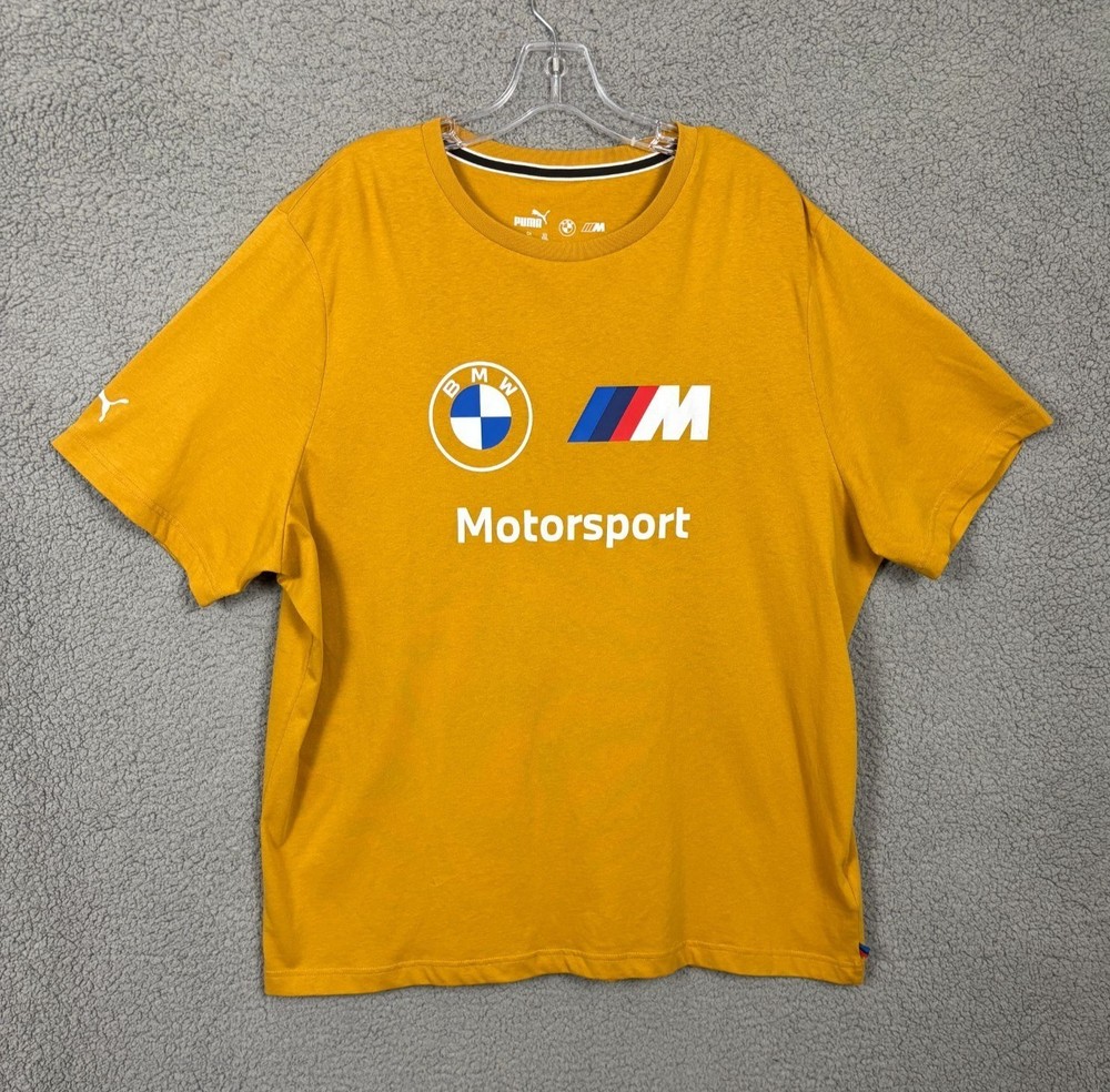 PUMA Mens BMW M Motorsport Essentials Logo GraphicPrint T-Shirt XXL NWOT's.