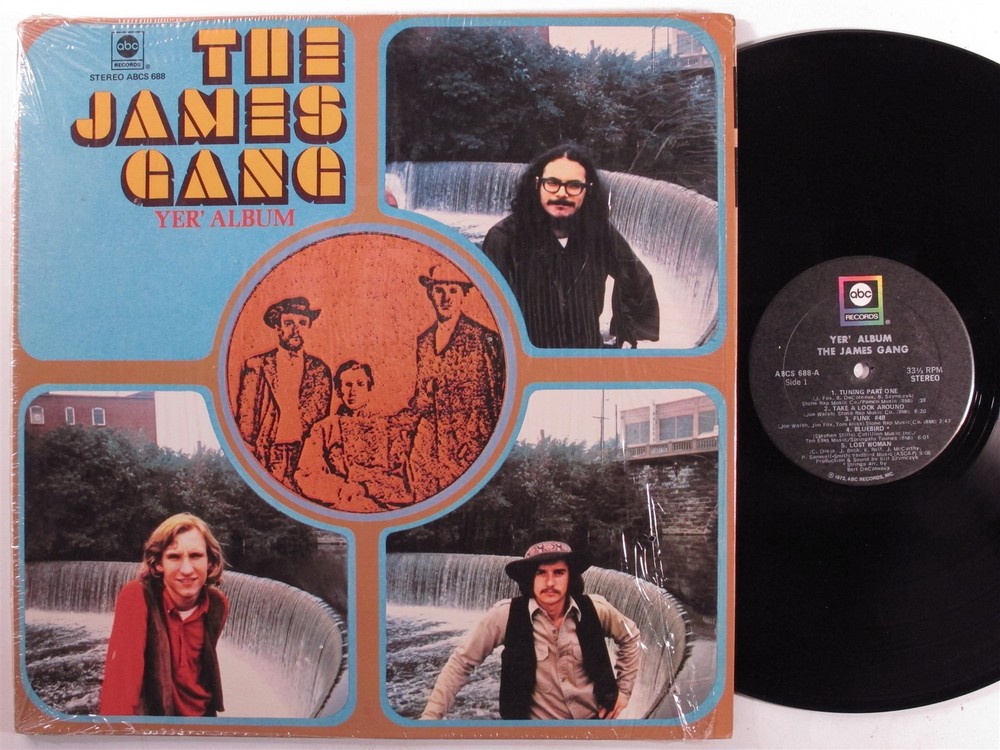 JAMES GANG Yer' Album ABC LP VG+ gatefold SHRINK f