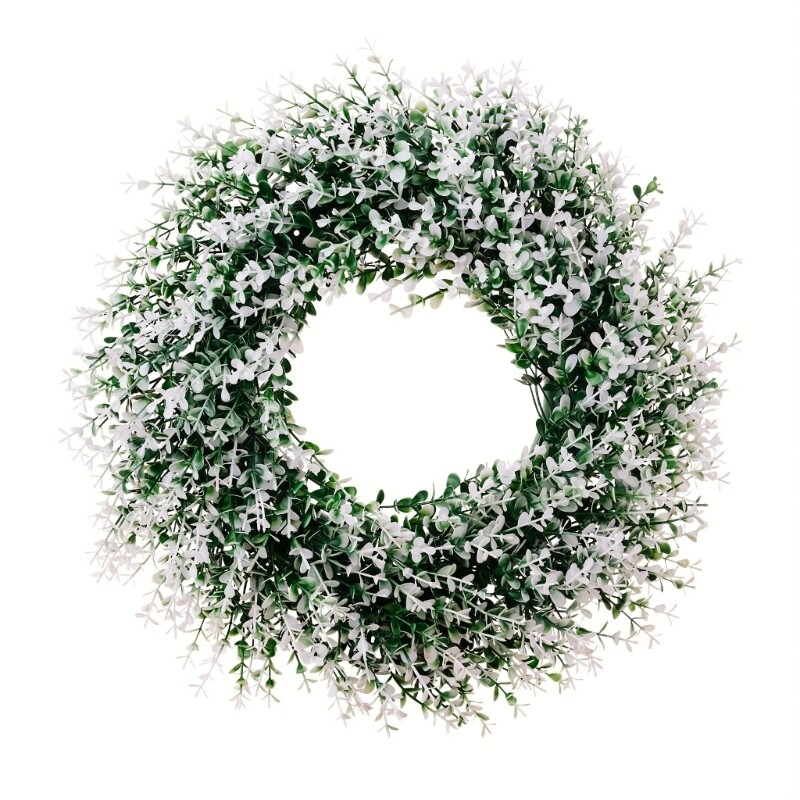 Farmhouse Spring Wreath for Front Door Indoor or Outdoor Decor
