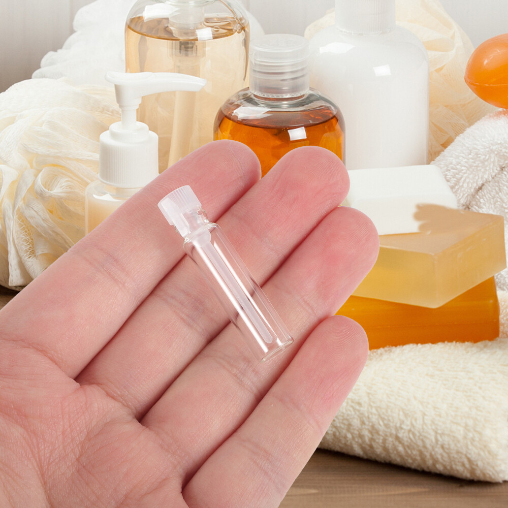 50 Pcs Glass Pipette Dropper Perfume Sample Tubes Glass Dropper Bottles