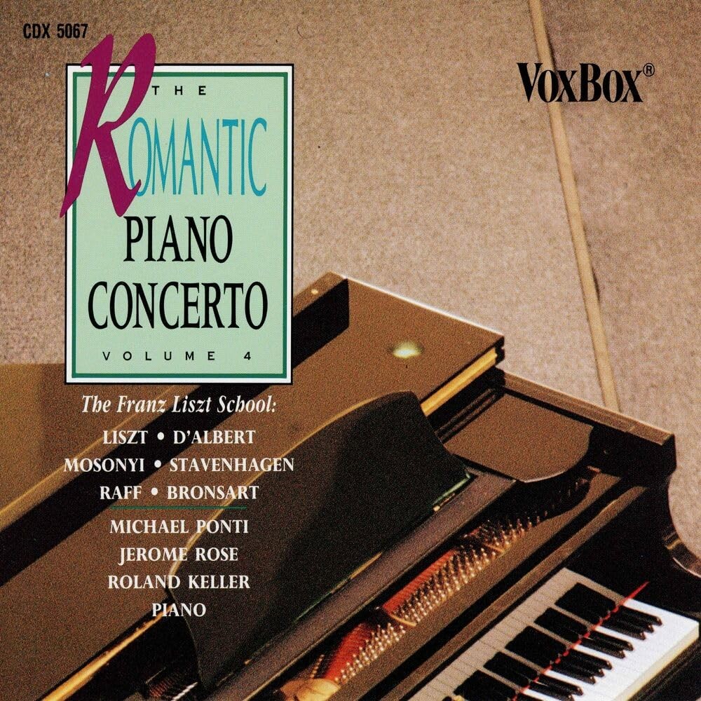 VARIOUS ARTISTS, Romantic Piano Concerti V4, audioCD