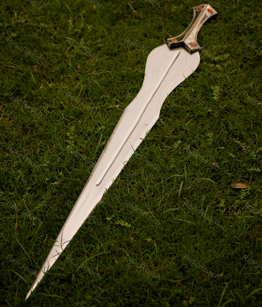 TROY THE ACHILLES SWORD TROJAN LEGEND GREEK SWORDS HANDMADE STEEL REPLICA GIFT-image
