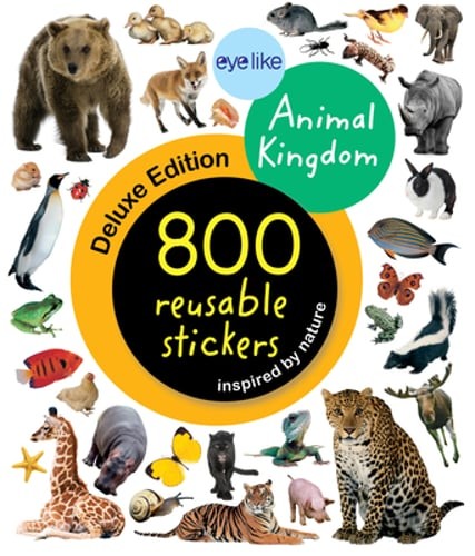 Eyelike Stickers Deluxe: Animal Kingdom by Workman Publishing: New