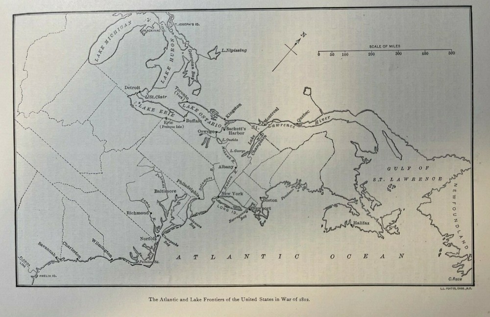 1904 Beginnings of the War of 1812 Alfred T. Mahan