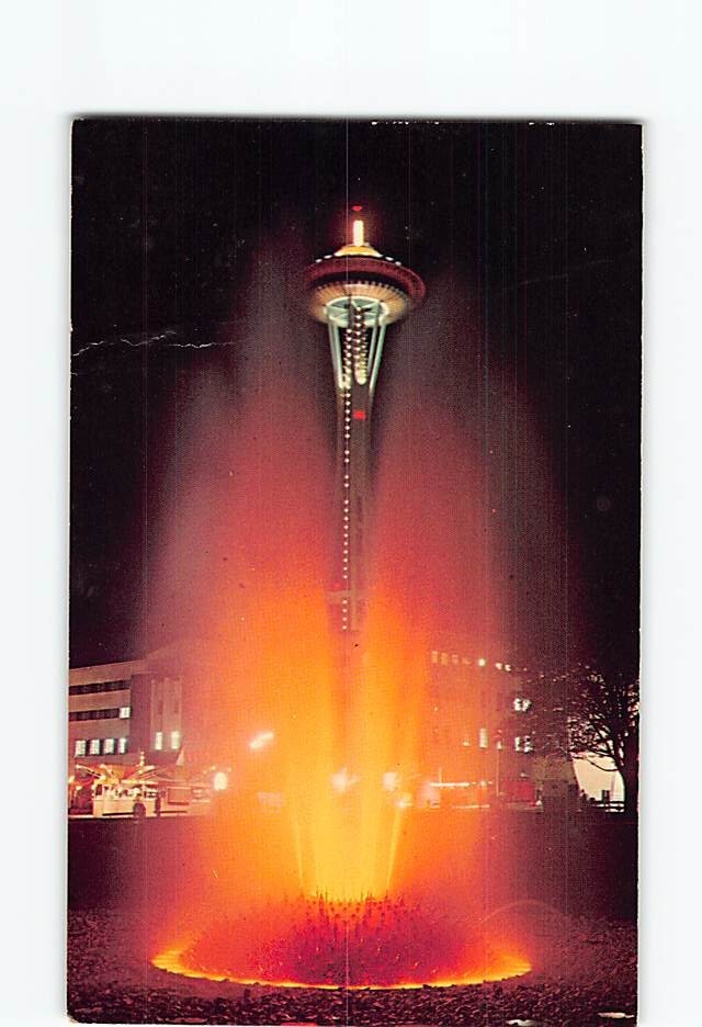 Postcard Space Needle Seattle Washington USA