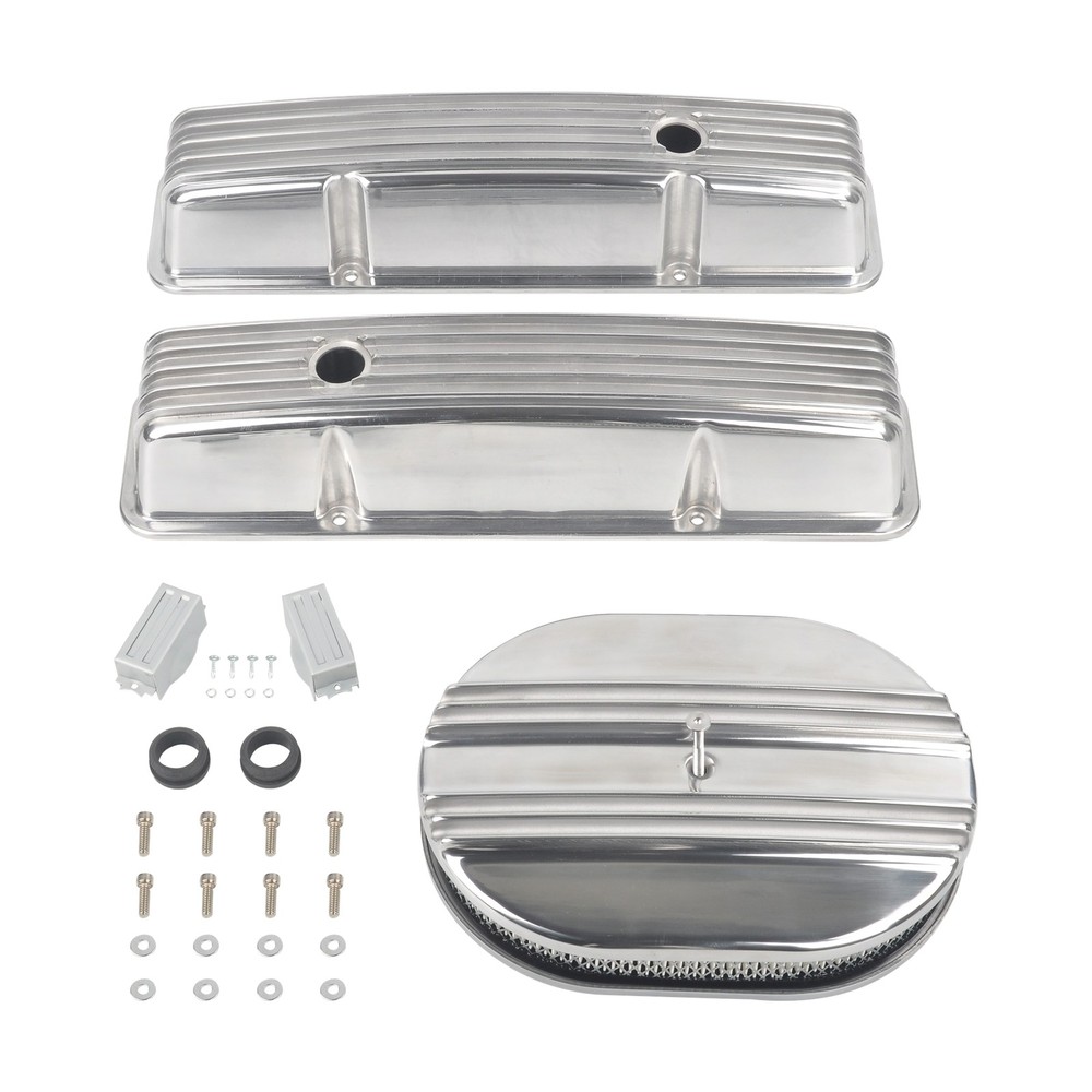 Finned Tall Valve Covers & 12