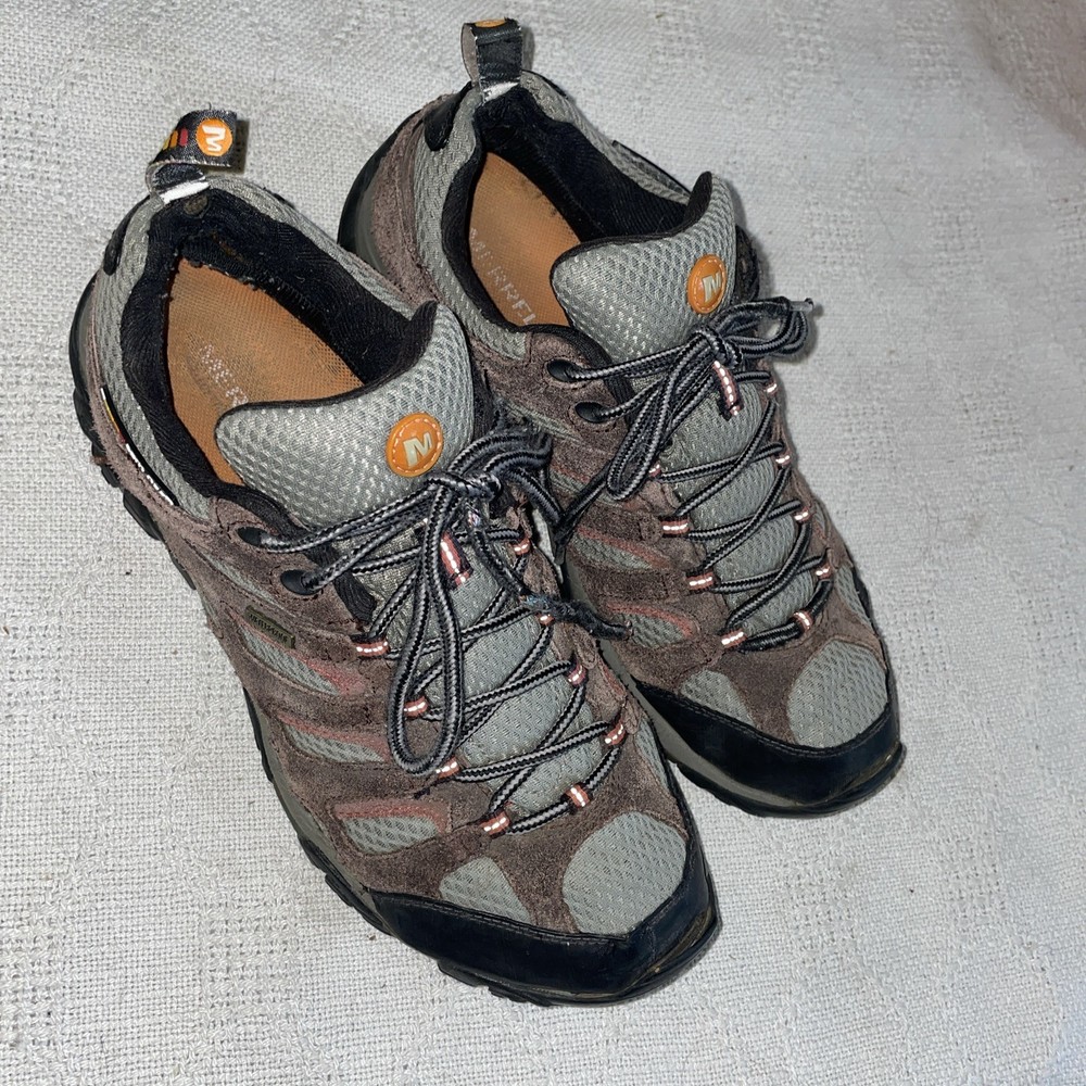 Merrell Men’s Casual Shoes Size 9.5 M Brown Leather Outdoors Athleisure