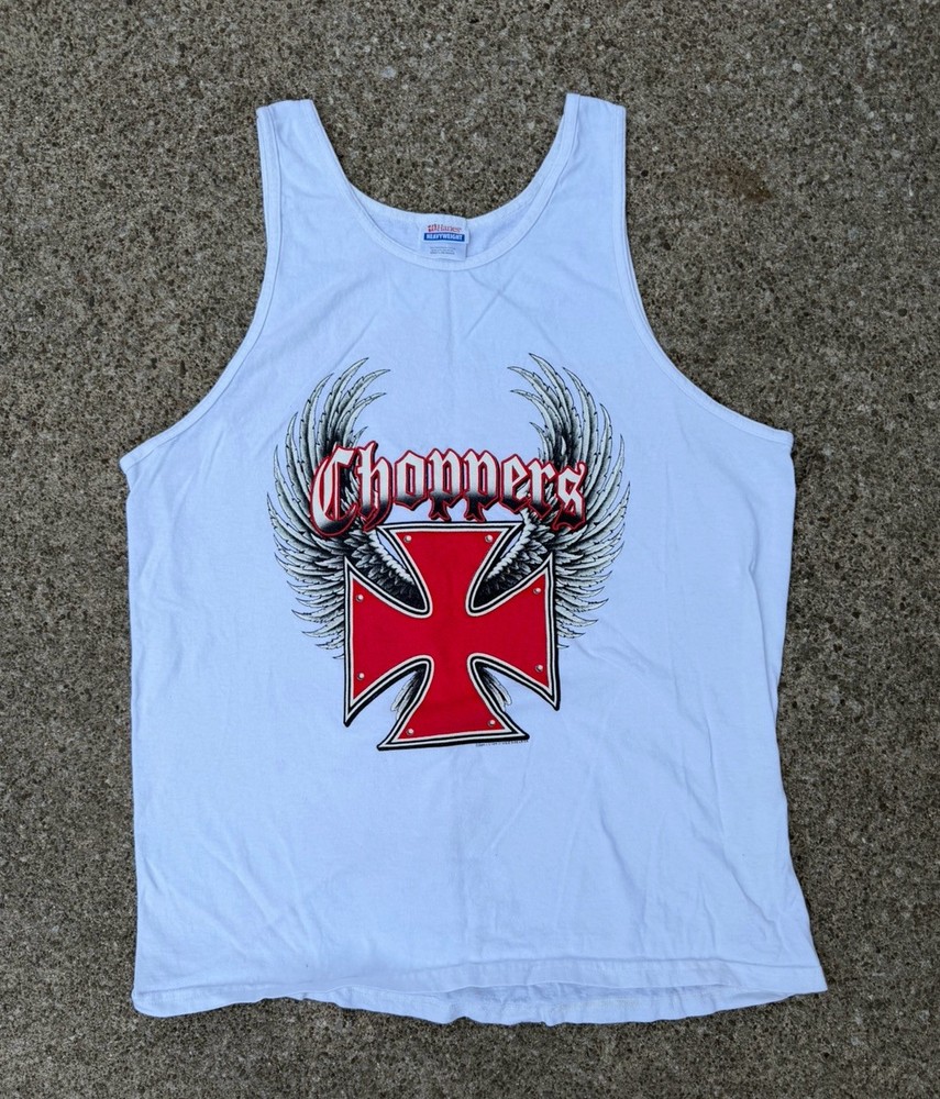 Vintage Choppers Tank, Size Large, Perfect For The Gym!