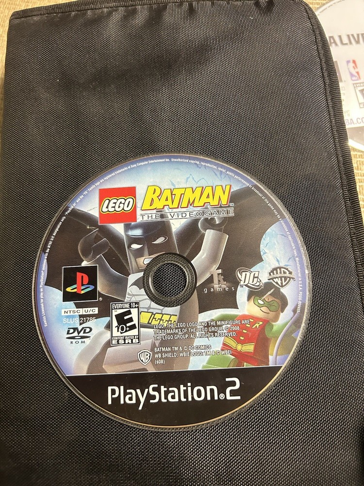 LEGO Batman: The Videogame (Sony PlayStation 2, 2008) Disc Only