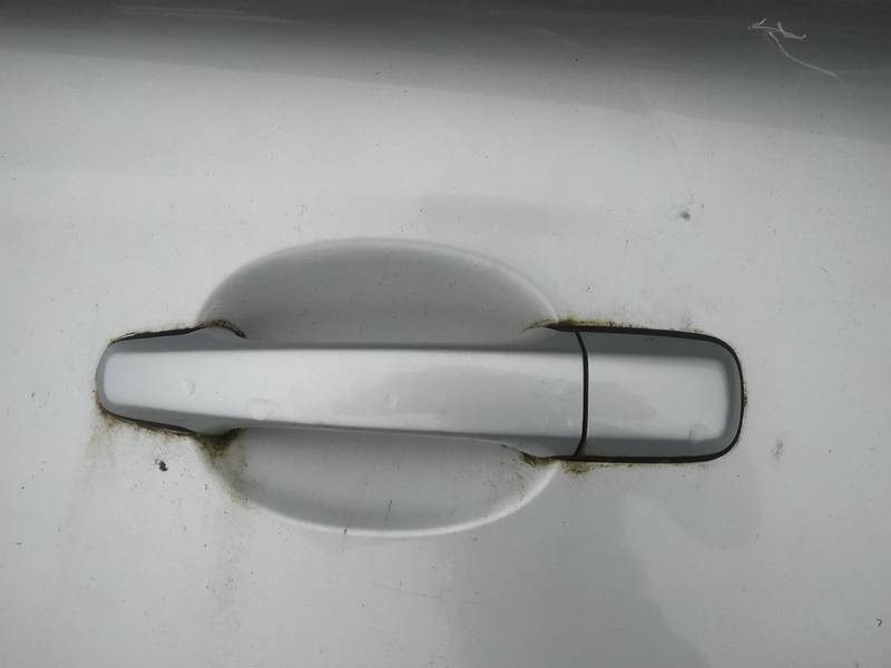 2010 Volvo XC60 Left Rear Exterior Door Handle OEM #2123679-03 Used