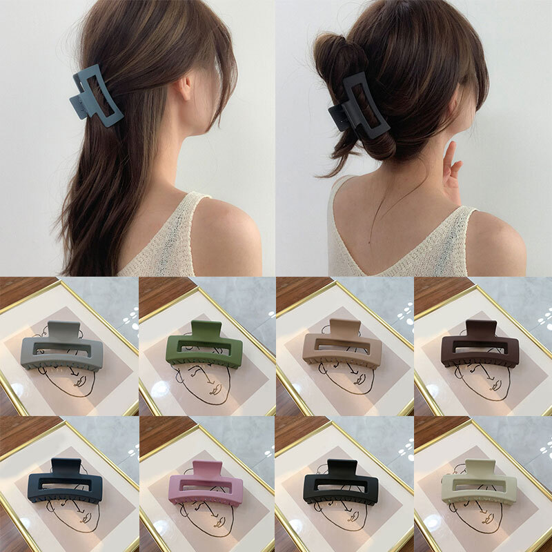 Women Hair Accessories Ponytail Clip Makeup Styling Tools Geometric Hairpins