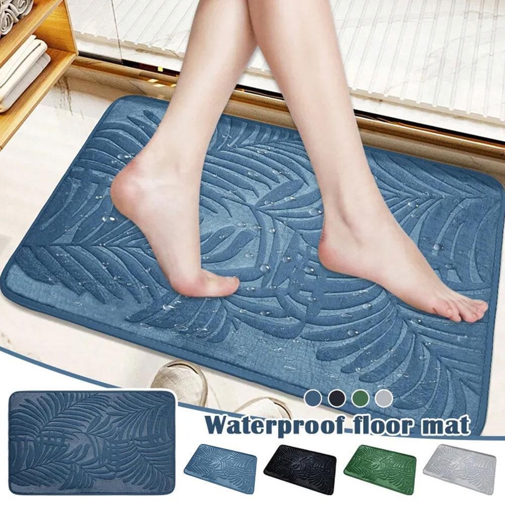 Anti-skid Mat for Household Bathroom Door Water Absorption for Bathroom D#~Ç