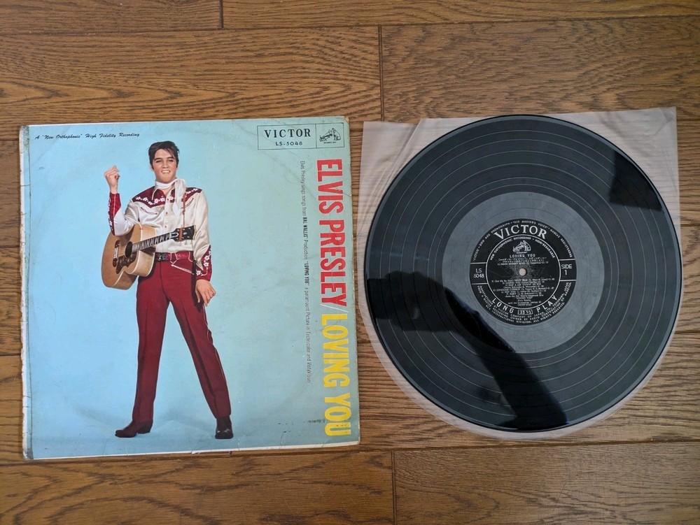 ELVIS PRESLEY Loving You 1958 Japan 33rpm LP LS-5048 LS 5048