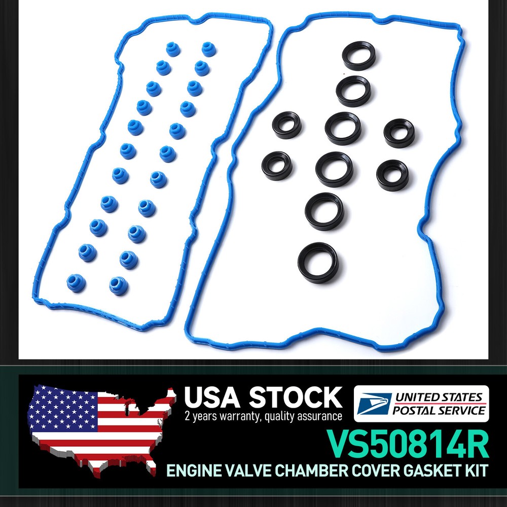 Valve Cover Gasket Grommets Seals for 2011-2020 Ford 3.3L 3.5L V6 Engine VS50814R1