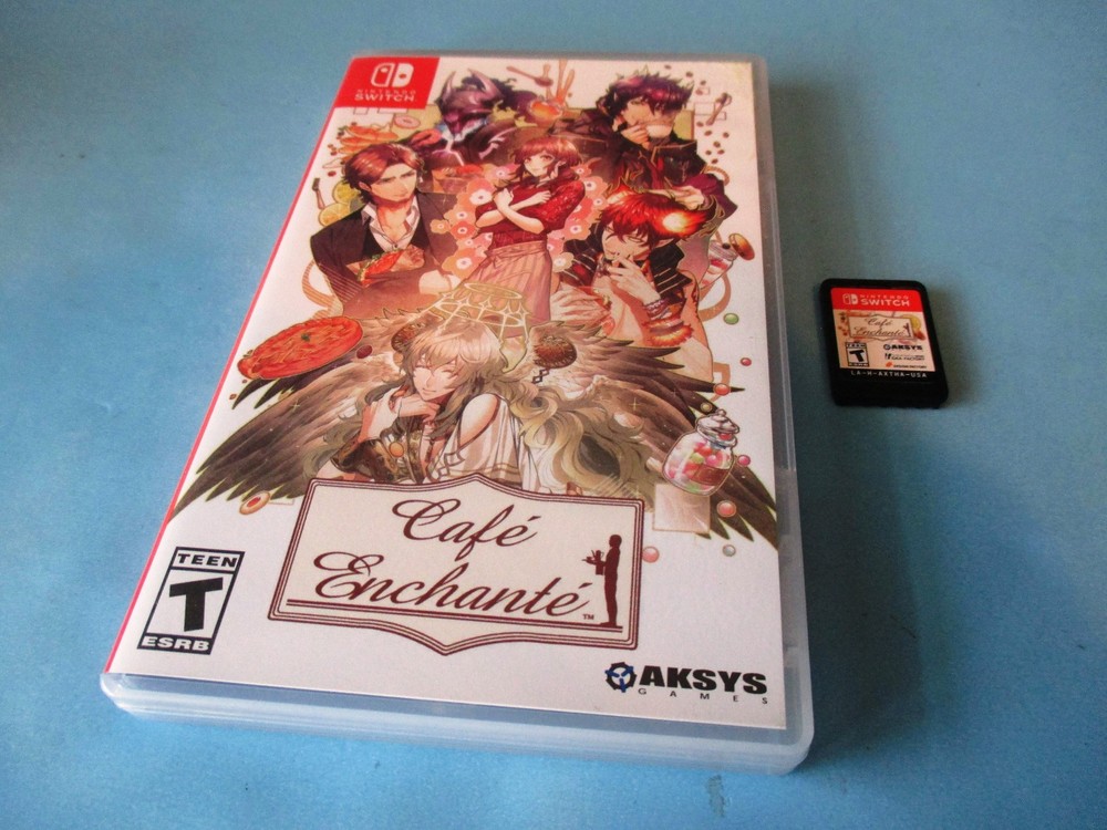 Cafe Enchante Nintendo Switch Game w/Case