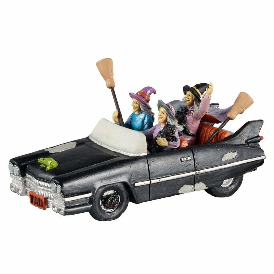 Spooky Town 2021 Lemax Halloween Girls Night Out Collection