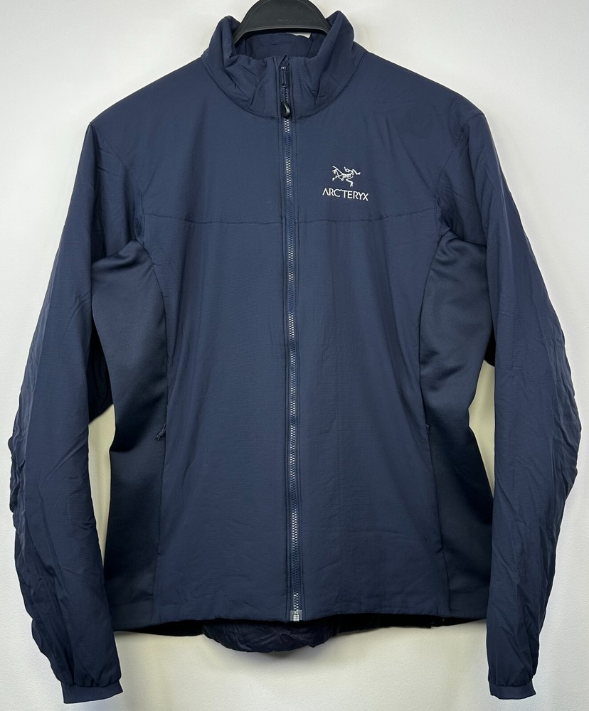 Arcteryx Jacket Women's Size L 12 14 Black Atom LT Hoody Insulated Rain