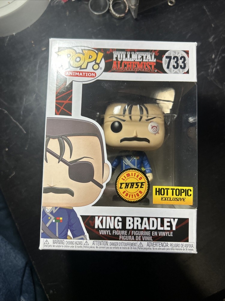 Funko Pop! Fullmetal Alchemist King Bradley CHASE #733 - Hot Topic Exclusive