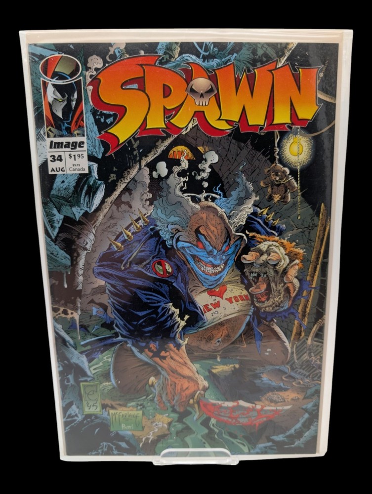 Spawn #34 (Image Comics, August 1995) — Never Opened, Single‑Owner Copy
