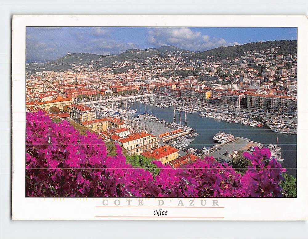 Postcard Cote D Azur Nice France