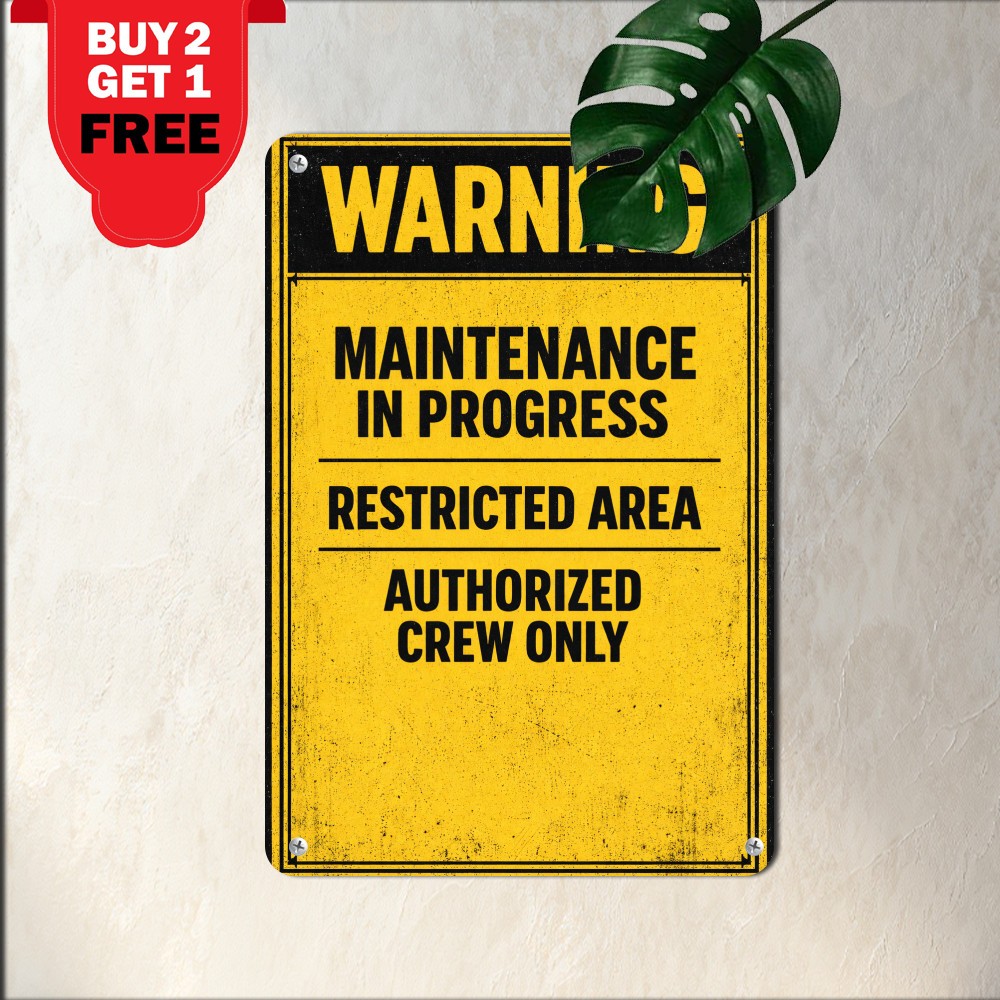 Authorized Personnel Only Aircraft Jacks Notice Weatherproof Aluminum Sign 8x12