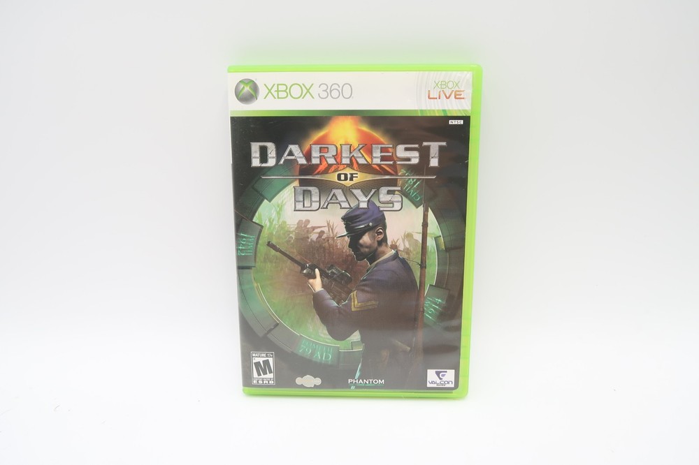 Darkest of Days (Microsoft Xbox 360, 2009) Complete CIB w/ Manual - Tested
