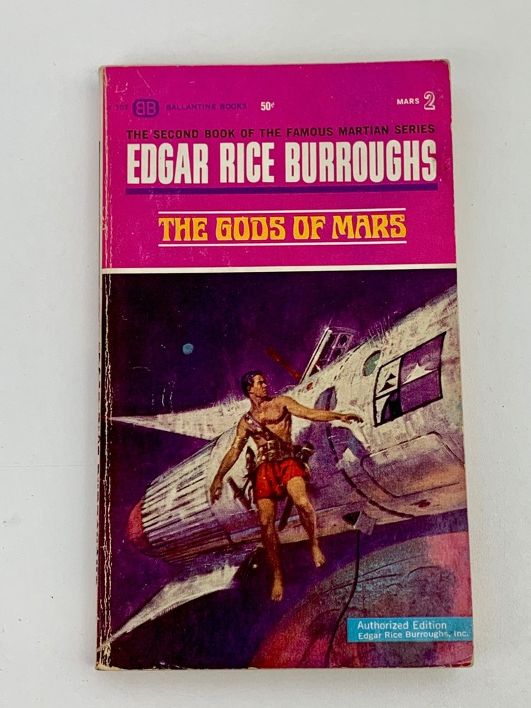 Vintage 1963 Warlord of Mars #2 Gods of Mars by Edgar Rice Burroughs - 1st Print