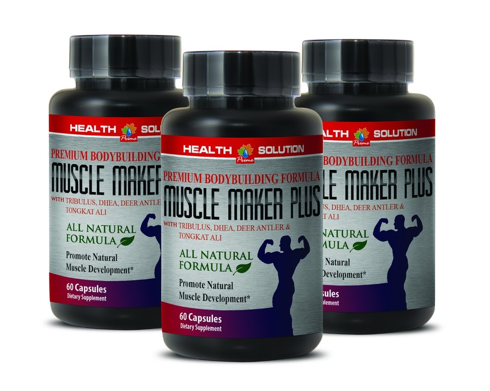 Muscle Boost - MUSCLE MAKER PLUS - Sexual Health - Lean Muscle - 3B 180Ct