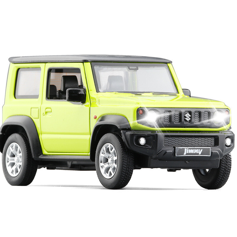 1:31 Suzuki Jimny Model Car Diecast Toy Cars Toys for Boys Girls Kids Gift Green