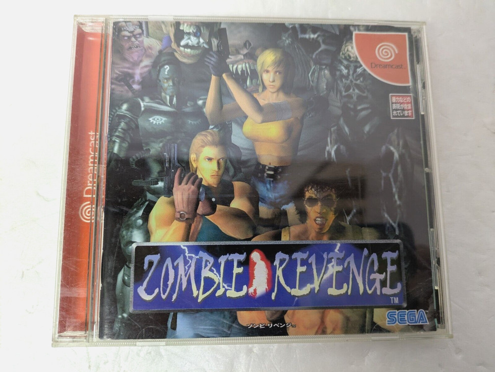 Zombie Revenge Dreamcast Sega DC Japan manual