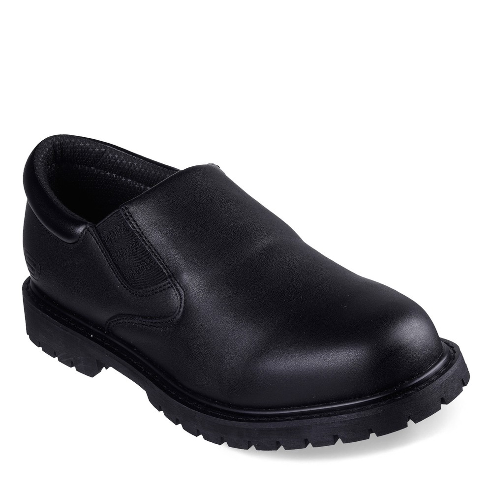 Men's Skechers Work, Cottonwood - Westsong SR Work Shoe 200250-BLK Black Fabric