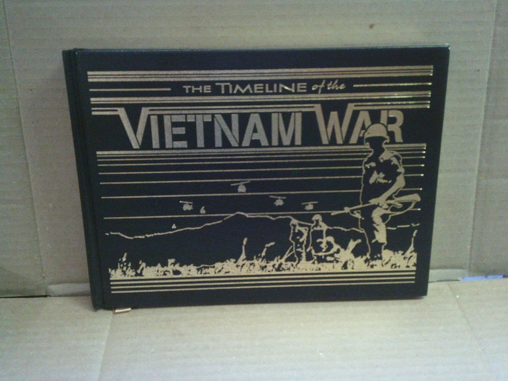 The Timeline of the Vietnam War by Kevin Dougherty & Jason Stewart, 2008 Leather