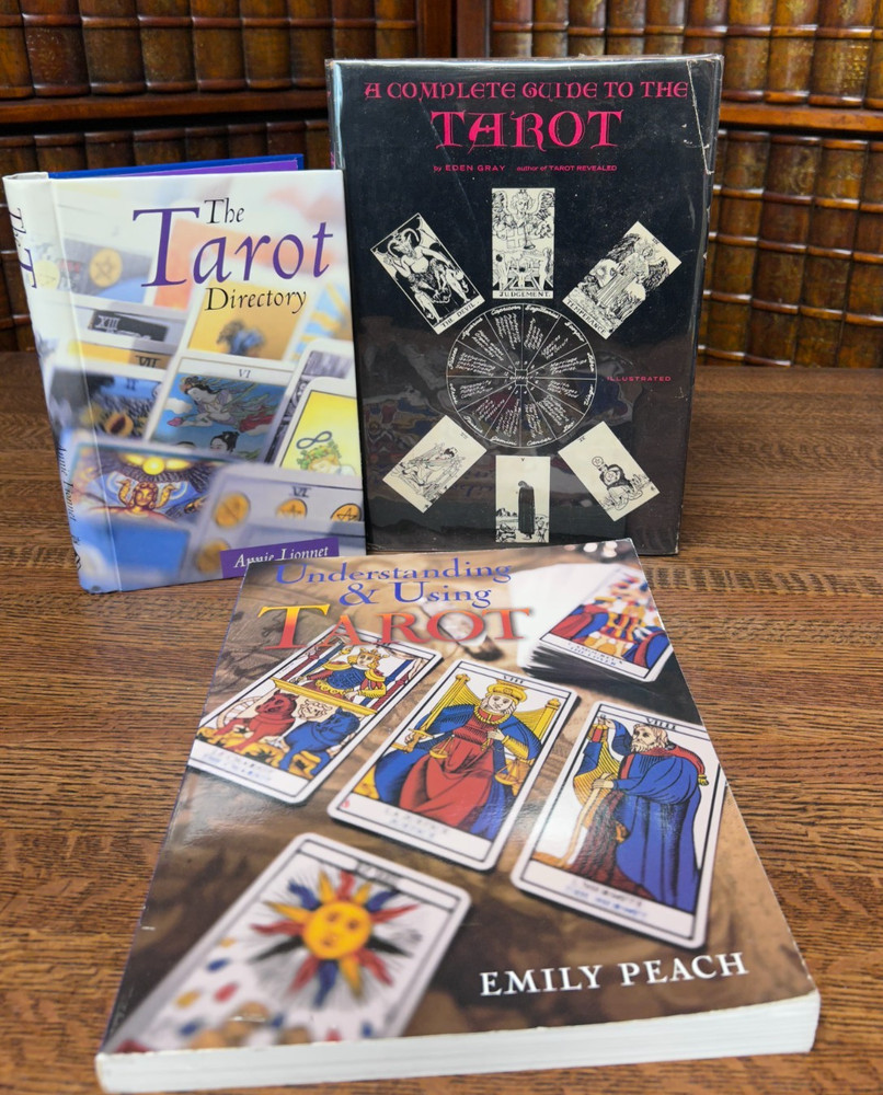 A Complete Guide to the TAROT, Eden Gray, Hardcover in Jacket, 1970, PLUS TWO