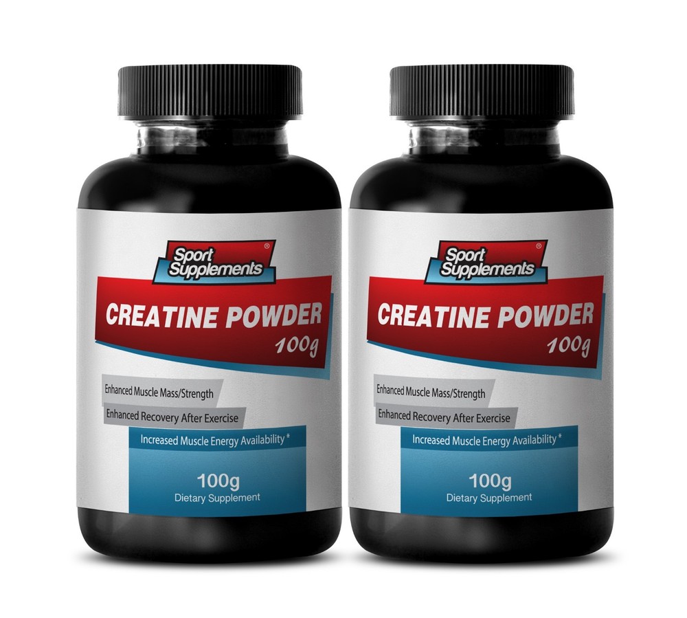 Muscle Growth - Creatine Monohydrate Powder 100g - Recovery After Exercise 2B
