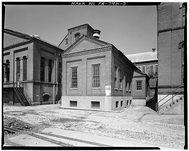 3. VIEW OF BUILDING 216, LOOKING NORTHWEST - Frankford Arsenal, Building No.