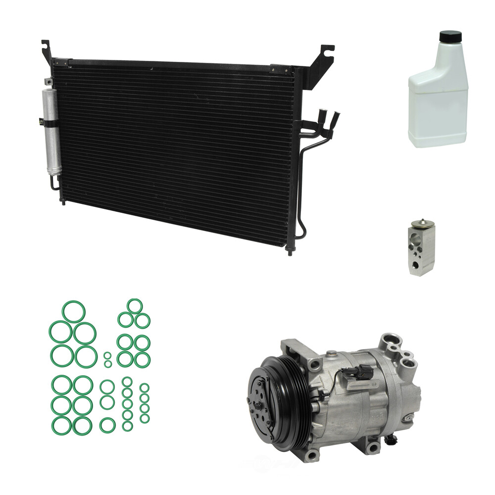 A/C Compressor Kit with Condenser Replacement UAC KT 1289A