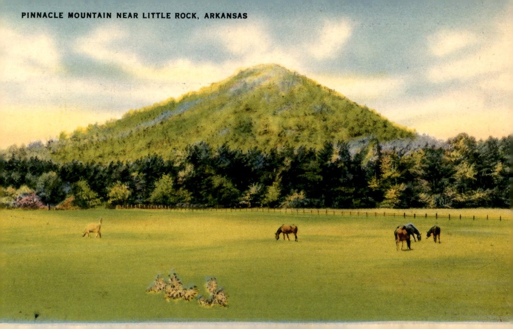 Pinnacle Mountain, Little Rock, Arkansas Postcard
