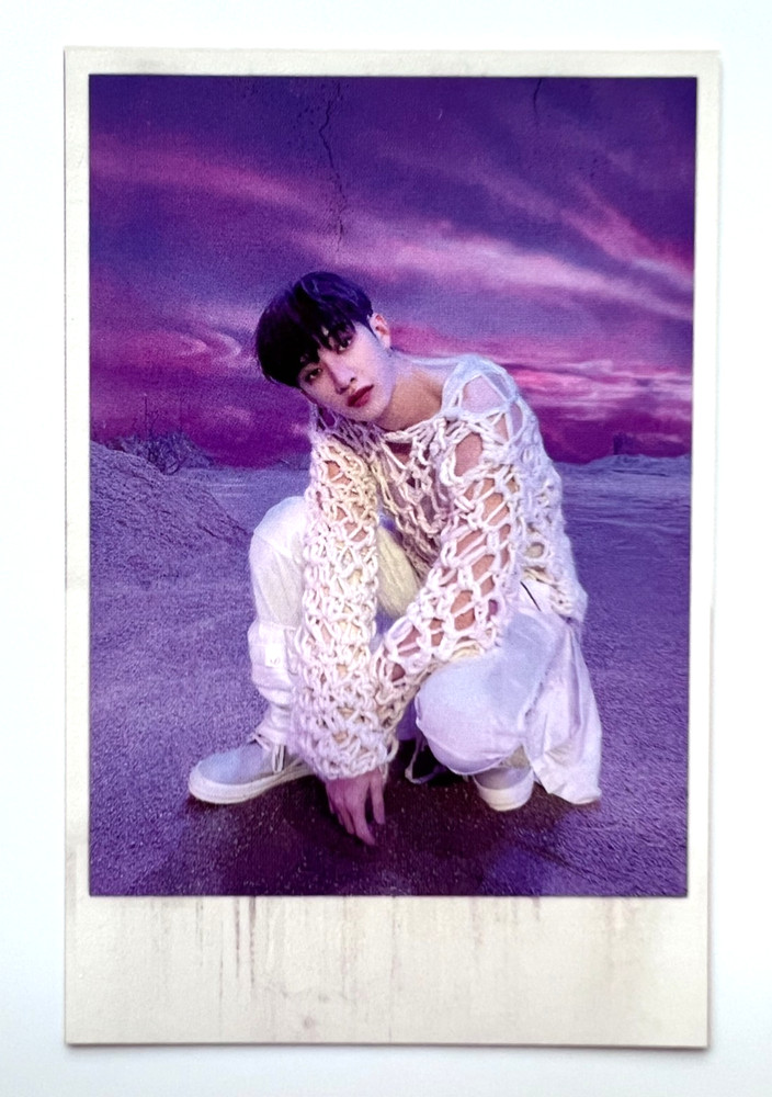 STRAY KIDS BANGCHAN [樂-STAR Rock star Official Polaroid Photocard] SKZ / K-POP