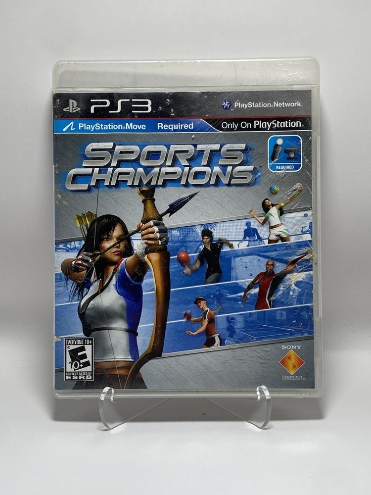 Sports Champions (Sony PlayStation 3, PS3) Move Family Game, Complete CIB