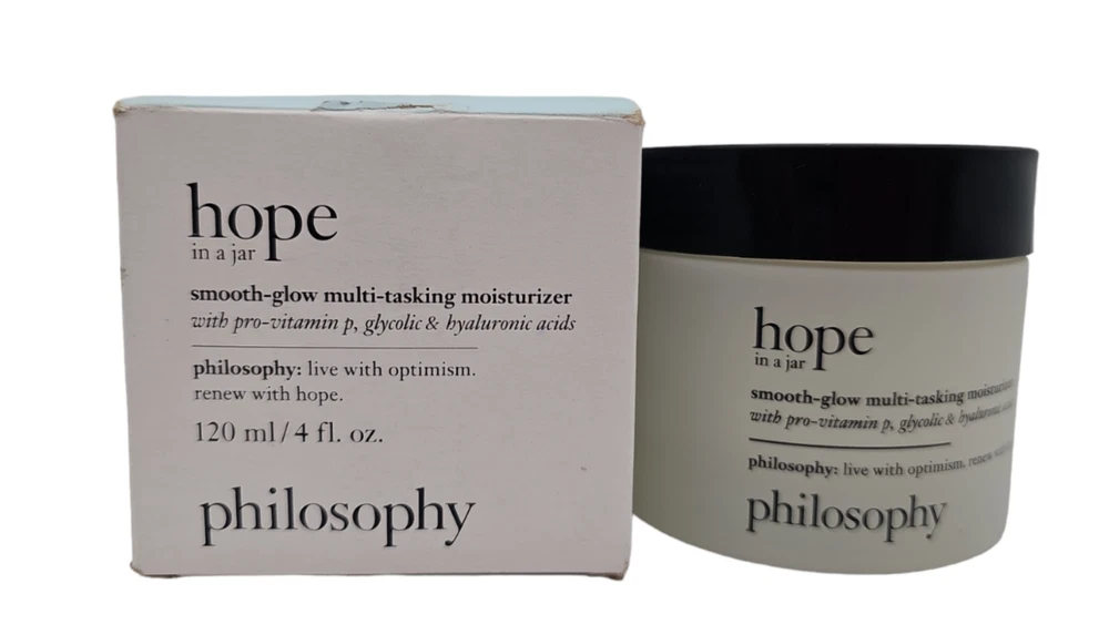 philosophy Hope In A Jar Smooth-Glow Multi-Tasking Moisturizer 4 oz