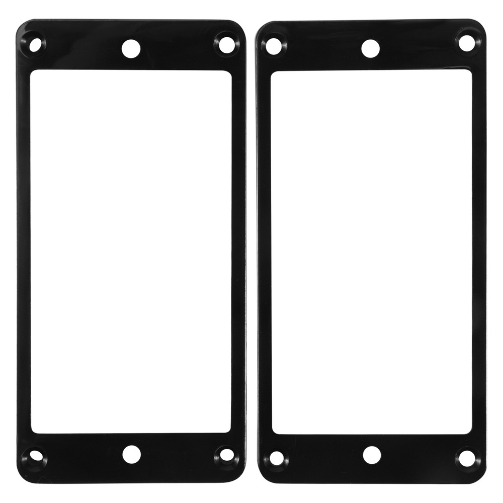 2Pcs Flat Humbucker Pickup Mounting  Frame ABS for Electric Guitar C7M21192-image