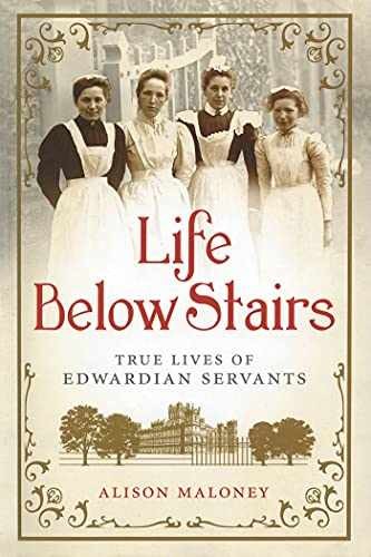 Life Below Stairs: True Lives of - Hardcover, by Maloney Alison - Very Good q